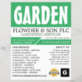 Moderner Kühne, Gartenservice, Gartenbauer Flyer (Vorne)