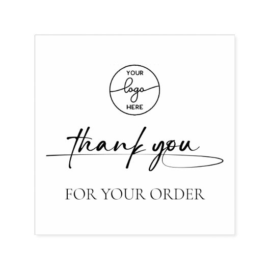 Moderner Kunde dankt handgeschriebenem Skriptlogo Permastempel (Design)