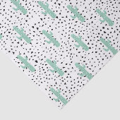 Moderner künstlerischer abstrakter Kaktus und Seidenpapier (Ausschnitt)