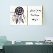 Moderner künstlerischer amerikanischer Ureinwohner Banner (Messeveranstaltung)