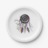 Moderner künstlerischer amerikanischer Ureinwohner Pappteller (Vorderseite)