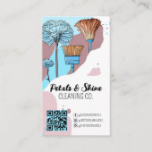 Moderner Künstlerischer Farbschlauch Beruflich Cle Visitenkarte (Vorderseite)