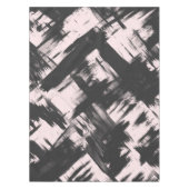 Moderner Künstlerischer Pinselpinsel Abstrakter Pi Tischdecke (Vorderseite)