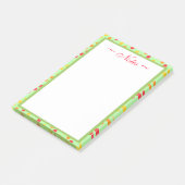 Moderner Künstlerischer Polka Dot Post-it Klebezettel (angewinkelt)
