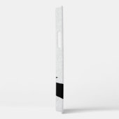 Moderner Künstlerischer Schwarz-weißer Pinguin Case-Mate iPhone Hülle (Rückseite / Rechts)