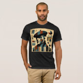 Moderner Kunstmann aus dem Mittelalter T-Shirt (Vorne ganz)