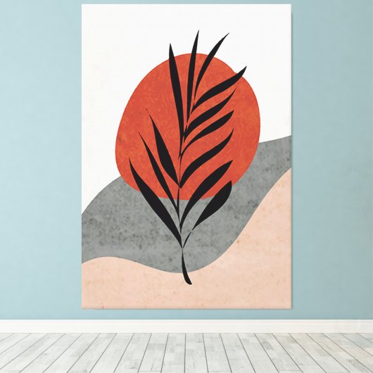 Moderner Kunststil Leinwanddruck (Insitu (Holzboden))