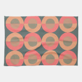 Moderner Lachs und Oliven aus dem Mittelalter Geschirrtuch (Horizontal)