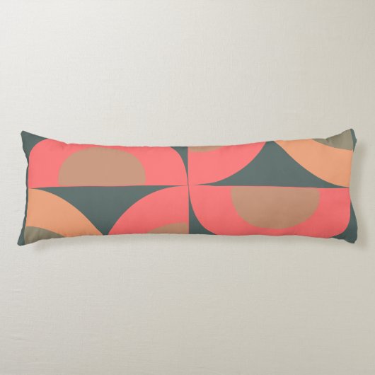 Moderner Lachs und Oliven aus dem Mittelalter Seitenschläferkissen (Vorderseite)