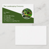 Moderner Landschaftsgärtner Landschaftsgärten Visitenkarte (Vorne/Hinten)