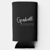 Moderner Lässiger Abschluss für Schwarz/Weiß Selters Dosenkühler (Rückseite)