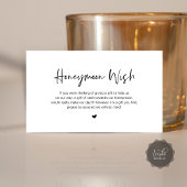 Moderner, lässiger Schriftart mit  Eleganz, Flitte Begleitkarte