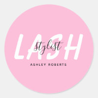 Moderner lastischer Stylist pink