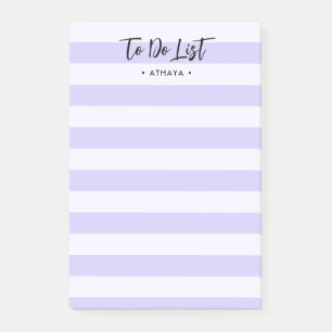 Moderner Lavendel gestrichen, um Post-It-Notes zu  Post-it Klebezettel