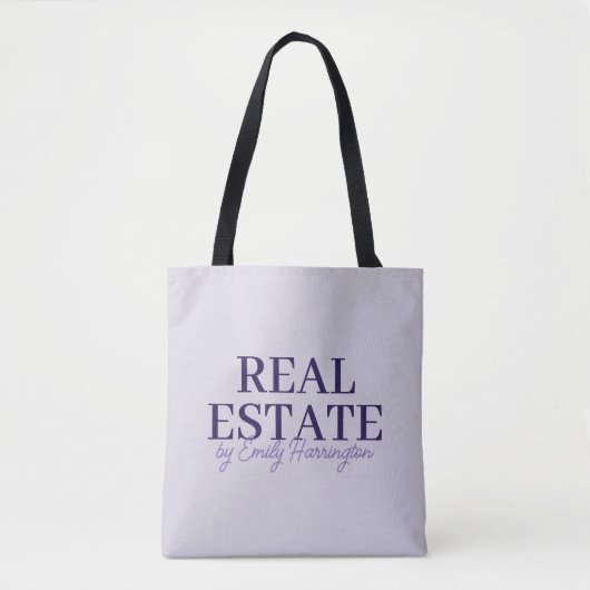 Moderner Lavendel-Immobilienmakler Tasche (Vorderseite)