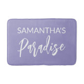 Moderner Lavender Bath Mat Badematte (Vorderseite)