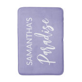 Moderner Lavender Bath Mat Badematte (Vorderseite Vertikal)