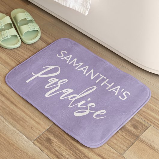 Moderner Lavender Bath Mat Badematte