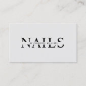 Moderner, leichter Grau, QR-Code Visitenkarte (Vorderseite)