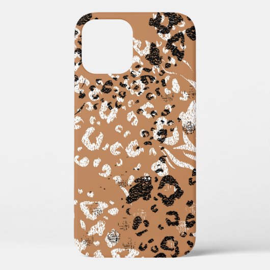 Moderner Leopard. Muster. Hintergrund. Die wilde N Case-Mate iPhone Hülle (Rückseite)