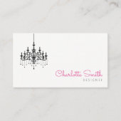 Moderner Leuchter Visitenkarte (Vorderseite)