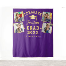 Moderner Lila Abschluss 4 Foto Stand Hintergrund