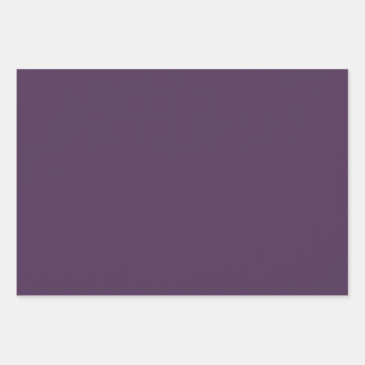 Moderner Lila Farbblock für das Gerät Geschenkpapier Set (Vorderseite)