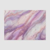 Moderner Lila Lavendelmarbor mit Glitzer-Venen Seidenpapier (Vorderseite)