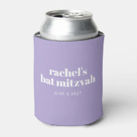Moderner Lila Lavender Bat Mitzvah Custom Gevor