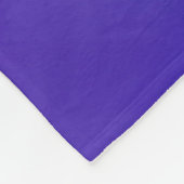 Moderner Lila Rosa Gold Glitzer Frohe Weihnachten Fleecedecke (Ecke)