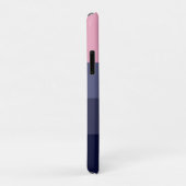 Moderner Lila rosafarbener Farbblock Case-Mate iPhone Hülle (Hinten/Rechts)