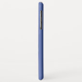 Moderner Lila Streifen Case-Mate iPhone Hülle (Hinten/Links)