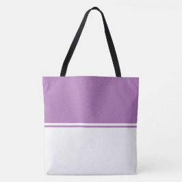 Moderner, Lila, weißer Lavendel Tasche
