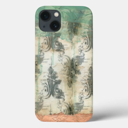 Moderner Lilien-Entwurf Case-Mate iPhone Hülle (Rückseite)