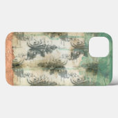 Moderner Lilien-Entwurf Case-Mate iPhone Hülle (Rückseite (Horizontal))