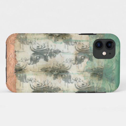 Moderner Lilien-Entwurf Case-Mate iPhone Hülle (Rückseite (Horizontal))