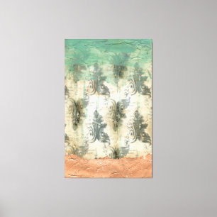 Moderner Lilien-Entwurf Leinwanddruck