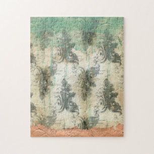 Moderner Lilien-Entwurf Puzzle