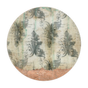 Moderner Lilien-Entwurf Schneidebrett