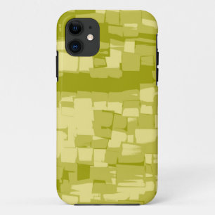 Moderner Limoner Kubismus iPhone 11 Hülle