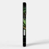 Moderner Löwe im Dschungel Monogramal Case-Mate iPhone Hülle (Rückseite / Rechts)