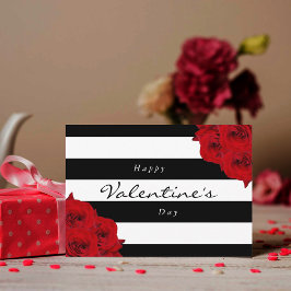 Moderner Luxe glücklicher Valentinstag Feiertagskarte