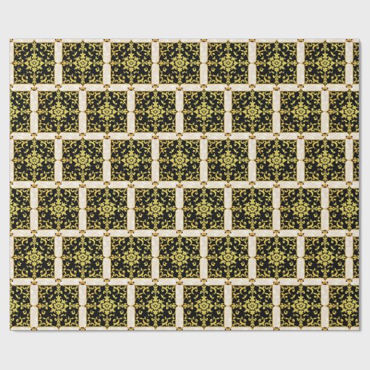 Moderner Luxus Elegante Sammlung Geschenkpapier (Flach)