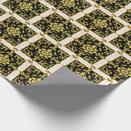 Moderner Luxus Elegante Sammlung Geschenkpapier (Ecke)