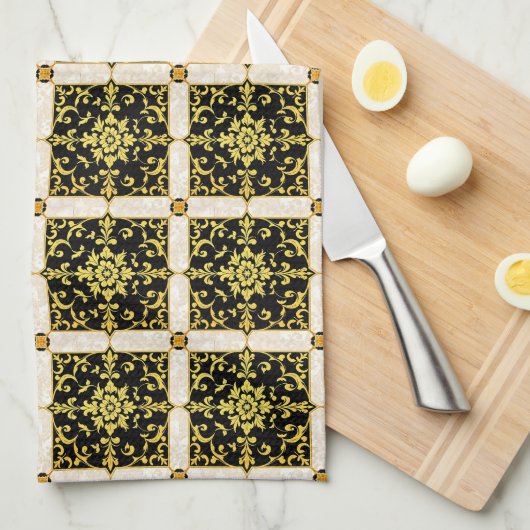 Moderner Luxus Elegante Sammlung Geschirrtuch (Viertel Falte)