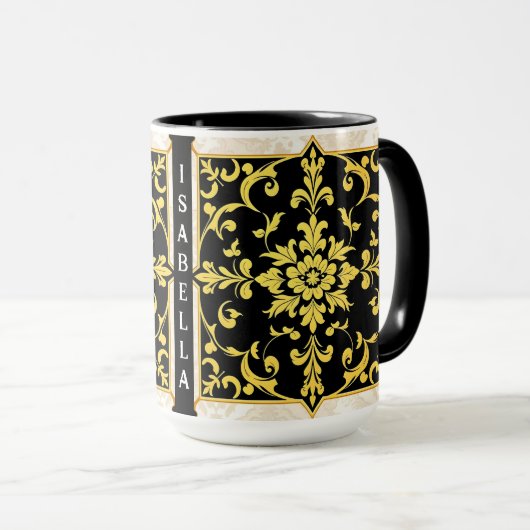 Moderner Luxus Elegante Sammlung Tasse (VorderseiteRechts)