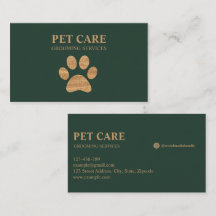 Moderner Luxus Golden Paw Pet Grooming Service