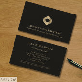 Moderner Luxus Visitenkarte