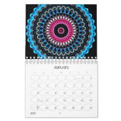 Moderner Mandala-Kalender Kalender (Jan 2027)