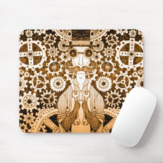 Moderner Mann Mousepad (Mit Mouse)